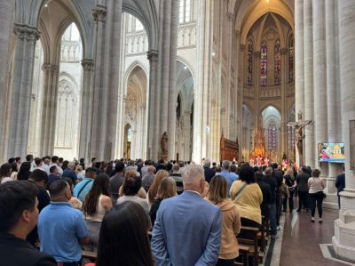 La Plata: Mons. Carrara presidi el tedeum por los 143 aos de su fundacin