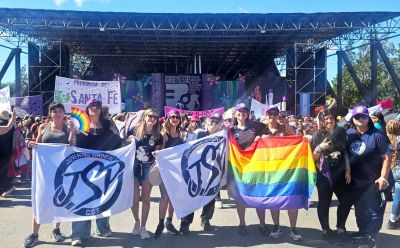 Agenda feminista, de diversidad y federal: la Juventud Sindical de la CGT se present estuvo en el 38 Encuentro Plurinacional