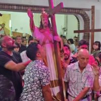 La parroquia Cristo Rey de La Banda celebr a su patrono y los 68 aos del templo