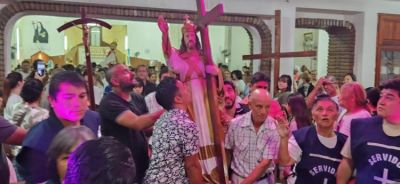 La parroquia Cristo Rey de La Banda celebr a su patrono y los 68 aos del templo