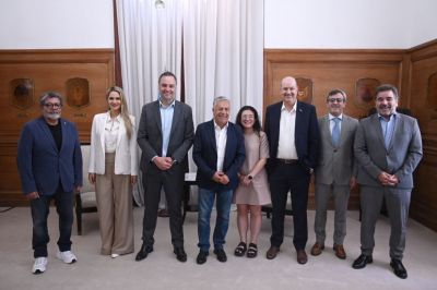 Gerardo Martnez dijo que la CGT no est de acuerdo con la reforma laboral pero que negocia con Santiago Caputo