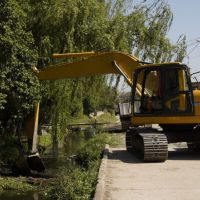 En 42 das de trabajo retiraron 2.963 toneladas de residuos del Canal Maestro Sur
