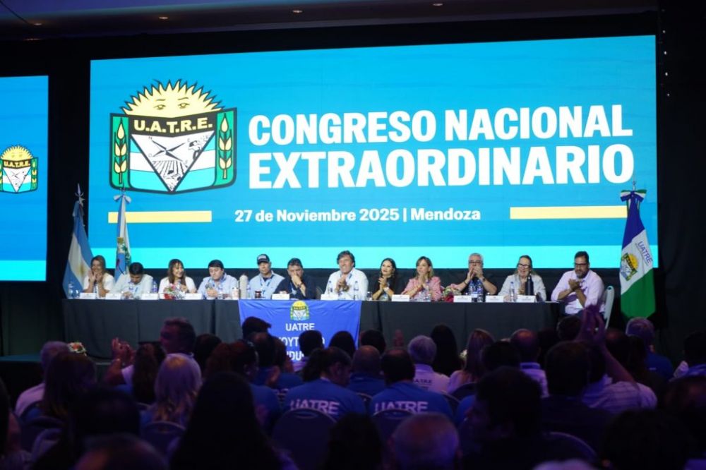 UATRE: Contundente respaldo a la conduccin de Voytenco en el 33 Congreso Anual en Mendoza