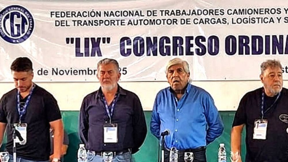 Hugo Moyano fue reelegido al frente de la Federacin de Camioneros hasta el 2029 en un congreso que profundiz la interna sindical