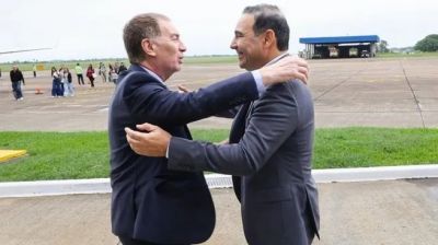 Diego Santilli estuvo con Gustavo Valds, suma a otro gobernador PJ a la Casa Rosada y afina el Presupuesto 2026