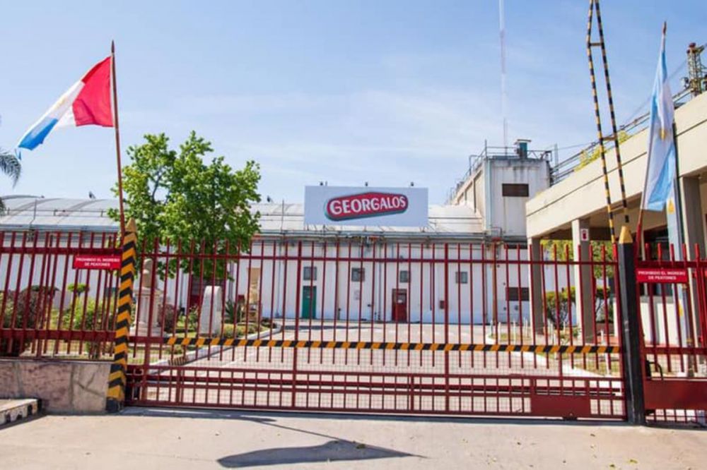 Denuncian 600 suspensiones en la planta de Georgalos: Son por 15 das y en tandas de 80 trabajadores