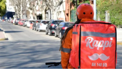 En medio de la crisis laboral creci tres veces y media la cantidad de repartidores de Rappi