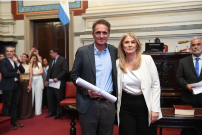 Legislatura: Gabriel Katopodis y Diego Valenzuela juraron pero pidieron licencia