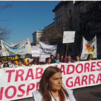 Trabajadores del Garrahan junto al Foro Discapacidad convocan un abrazo en Plaza de Mayo por falta de financiamiento