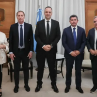 Orrego volvi a Casa Rosada y la Ley de Glaciares qued en el centro de la escena poltica