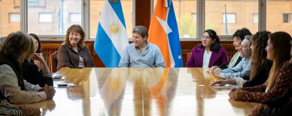 El Gobernador Melella recibi a referentes nacionales e internacionales tras el xito del 1 Congreso Derechos Humanos desde el Sur