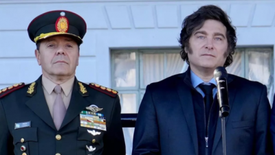 Asume Presti como ministro de Defensa y designara a ms militares en cargos polticos