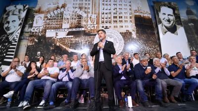 Reforma laboral en agenda: Kicillof muestra m�sculo pol�tico con legisladores y gobernadores
