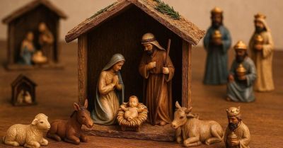 El obispo de Chascom�s alent� a volver al pesebre como signo de esperanza social