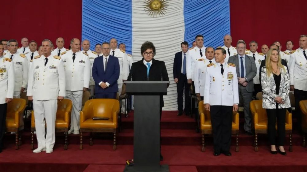 Milei pidi� reforzar las Fuerzas Armadas y vincul� el poder militar al crecimiento del pa�s