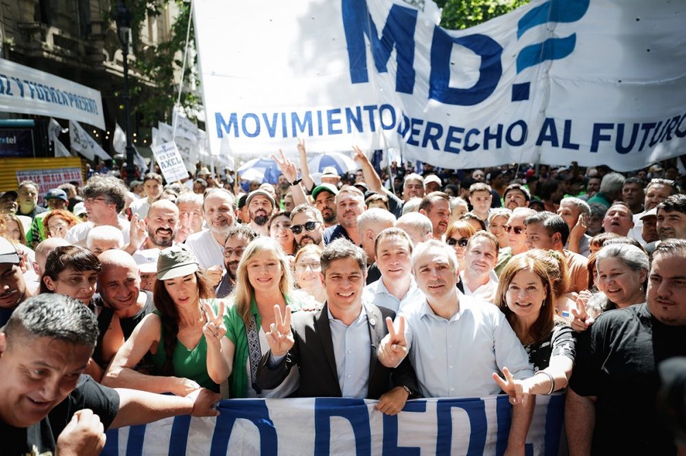 Kicillof march� contra la reforma laboral: �Es lo m�s parecido a la Ley Banelco que hay�
