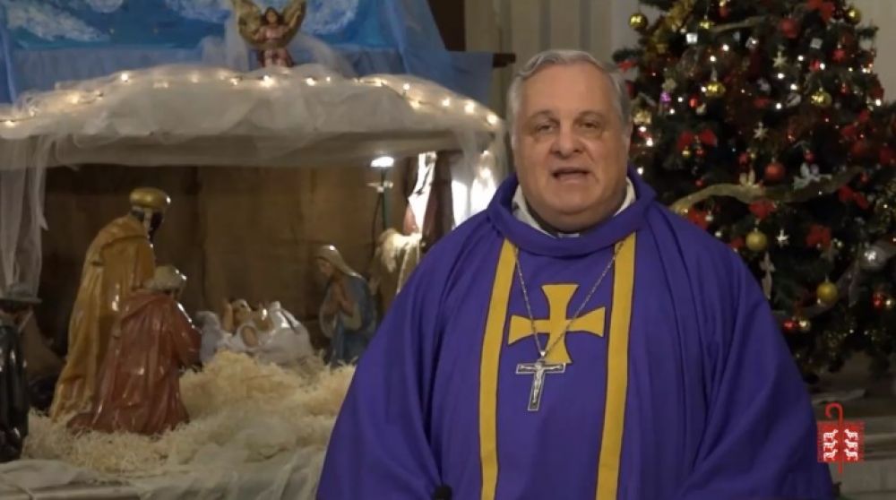 Mons. Colombo alent� a vivir la Navidad con un coraz�n de peregrinos de la esperanza