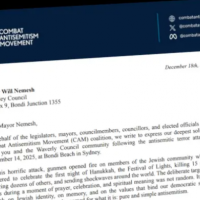 Tres alcaldes espa�oles entre los  600 l�deres electos del mundo que advierten contra el antisemitismo