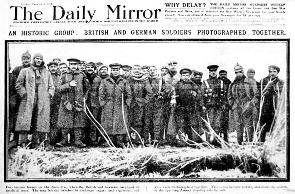 La Navidad que par� por un d�a una Guerra Mundial