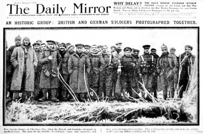 La Navidad que par� por un d�a una Guerra Mundial