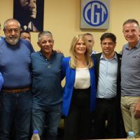 La CGT recibi� a Kicillof para analizar el impacto en el trabajo del plan econ�mico y la reforma laboral de Milei