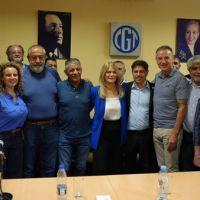 La CGT cerr� el a�o con Kicillof: �Defendemos el trabajo argentino y la producci�n nacional�
