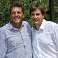 Javier Faroni y Sergio Massa, una relaci�n de amistad que pas� del teatro a la pol�tica y se extendi� al f�tbol