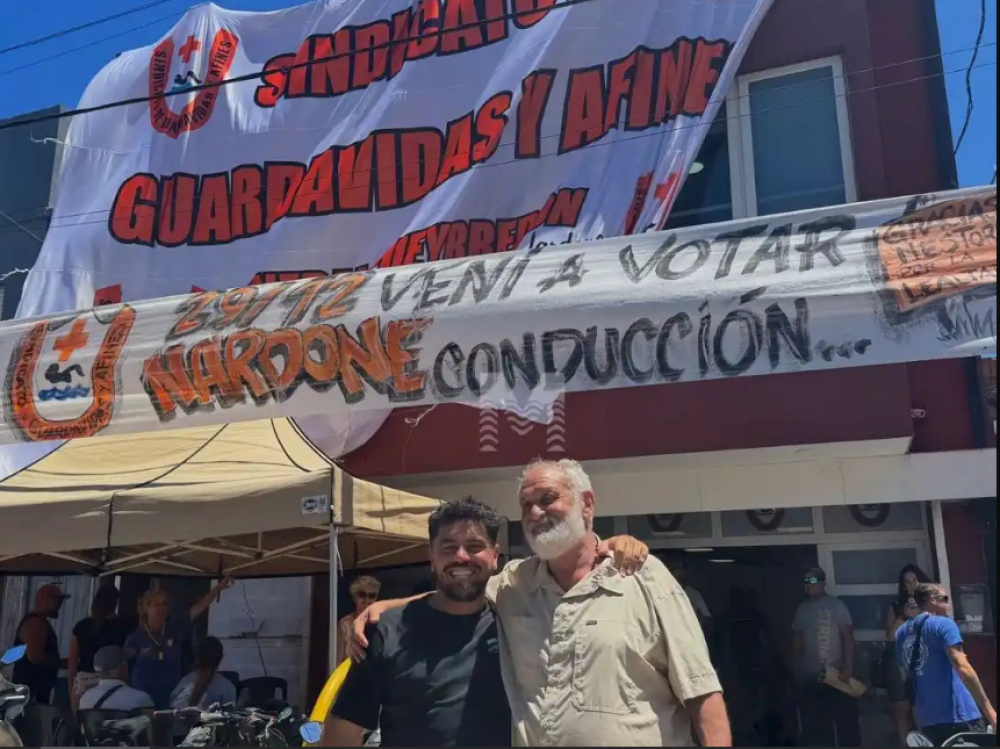 Elecciones en el Sindicato de Guardavidas: Nahuel Nardone nuevo Secretario General