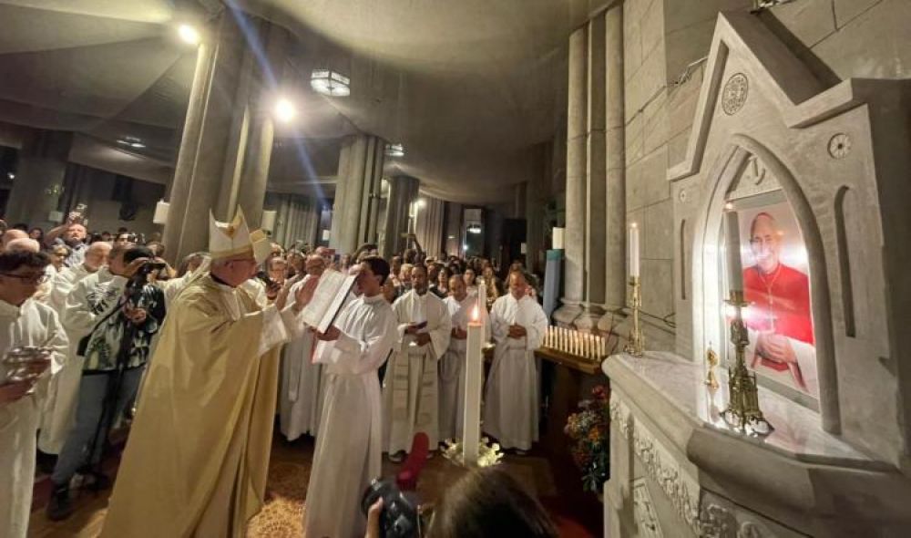 Mar del Plata: bendicen en la catedral un altar dedicado al beato Eduardo Pironio