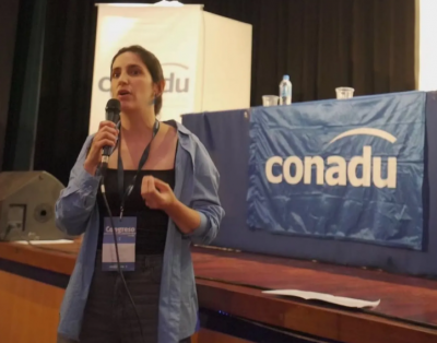 Clara Chevalier: �Los salarios de los docenetes universitarios son los m�s bajos desde la vuelta de la democracia�