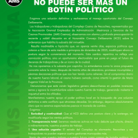 �El Casino de Necochea no puede ser m�s un bot�n pol�tico� afirmaron desde AMS Casinos junto a los trabajadores del Complejo Casino Necochea