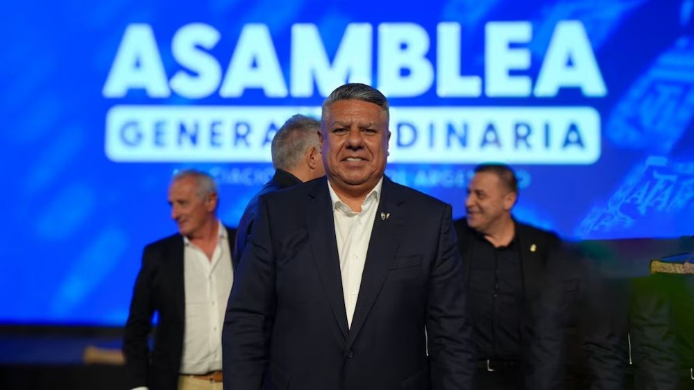 Chiqui Tapia habl� de las denuncias por corrupci�n en la AFA: �Lo llevo tranquilo, no estoy imputado�