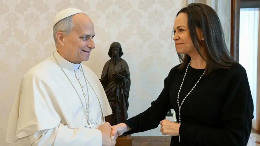 El papa Le�n XIV recibi� a Mar�a Corina Machado en el Vaticano y pidi� por los presos pol�ticos de Venezuela