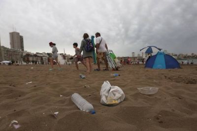 El 78% de los residuos censados en las playas bonaerenses son pl�sticos