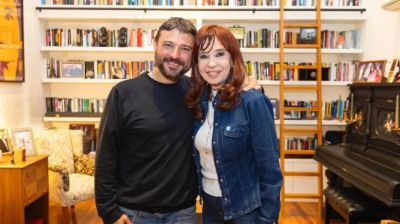 Juan Grabois visit� a Cristina Kirchner, exigi� su indulto y asegur� que est� 