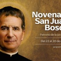 Hoy se inicia la novena a San Juan Bosco, �maestro de espiritualidad juvenil�