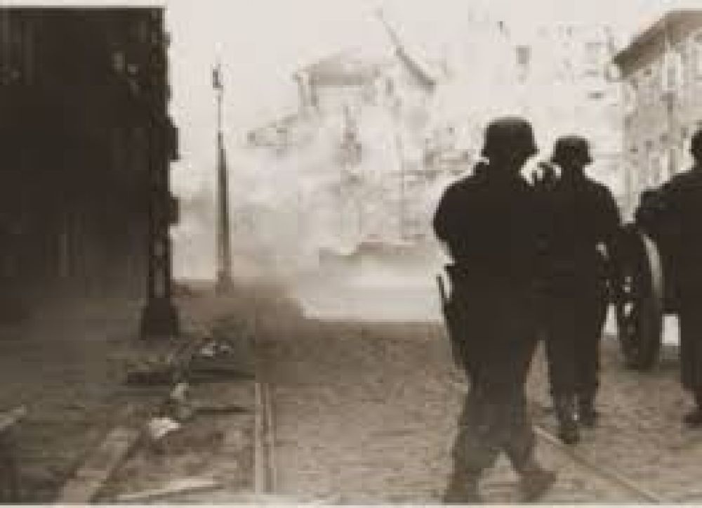 22 de enero de 1943: La Organizaci�n Jud�a de Lucha de Varsovia emite proclamaci�n, luego de su primer acto de resistencia armada