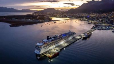 Contin�an los cruces entre Naci�n y Tierra del Fuego por el Puerto de Ushuaia