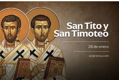 Hoy celebramos a San Tito y San Timoteo, los grandes amigos y colaboradores de San Pablo