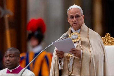 Homil�a del Papa Le�n XIV en las segundas v�speras de la solemnidad de la conversi�n de San Pablo