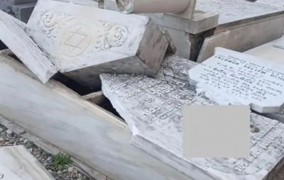 Vandalismo en el cementerio jud�o de Les Corts en Barcelona: la CJB denuncia ataques a varias tumbas