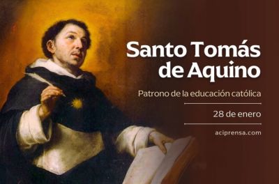 Hoy celebramos a Santo Tom�s de Aquino, autor de las v�as para demostrar la existencia de Dios