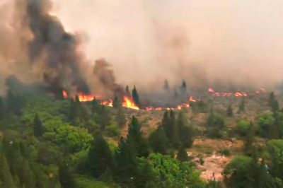Arde Chubut mientras los gobernadores piden ayuda