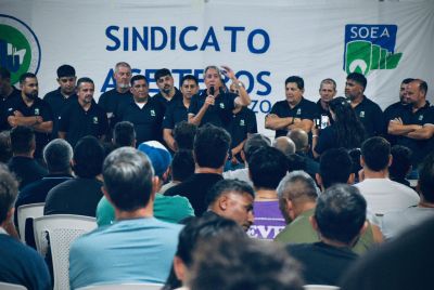 Succi acus� a la oposici�n de ser funcional a las aceiteras: �Si al sindicato lo manejan las empresas, se termina el salario aceitero�