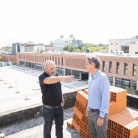 Katopodis y Secco recorrieron obras en Ensenada y firmaron convenios