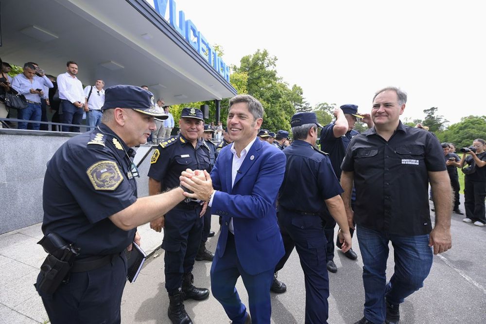 Kicillof apunt� contra Milei por la seguridad: �El super�vit nacional es una deuda con las provincias�