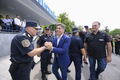Kicillof apunt� contra Milei por la seguridad: �El super�vit nacional es una deuda con las provincias�