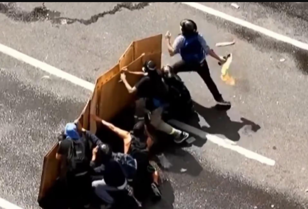 La trama detr�s de la represi�n policial en la plaza Congreso