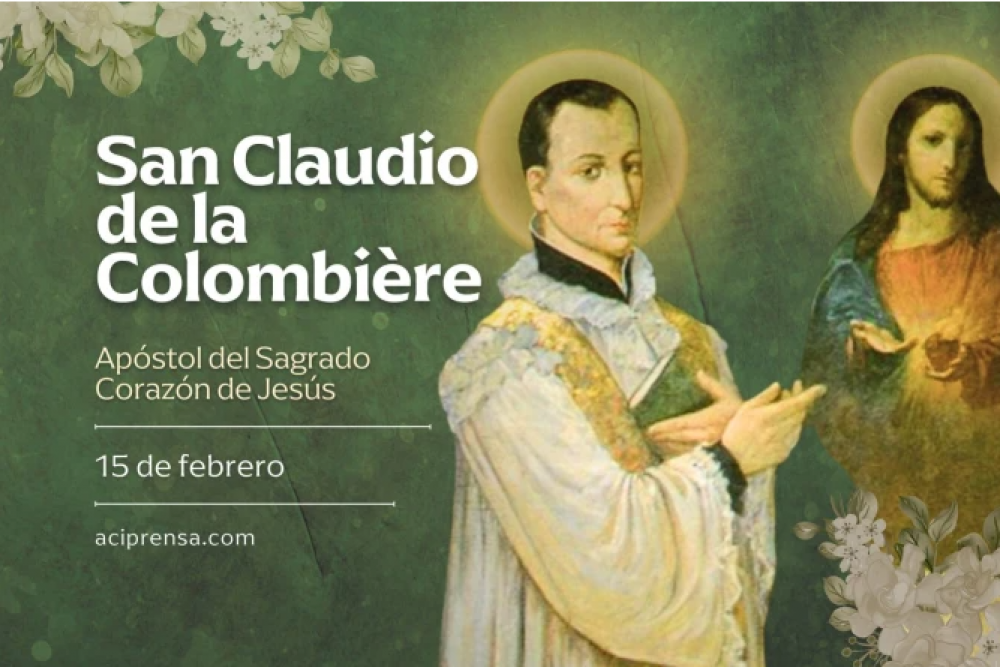 Hoy se celebra a San Claudio de la Colombi�re, ap�stol del Sagrado Coraz�n de Jes�s