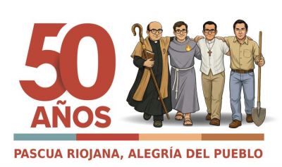 Presentaron el logo conmemorativo por los 50 a�os de los m�rtires riojanos